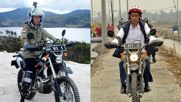 Ini Bedanya Gaya Jokowi Ngetrail di Papua dan Bekasi