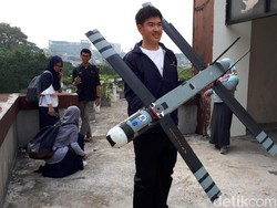Pesawat Lipat Rancangan Mahasiswa ITB Bidik Industri dan Militer