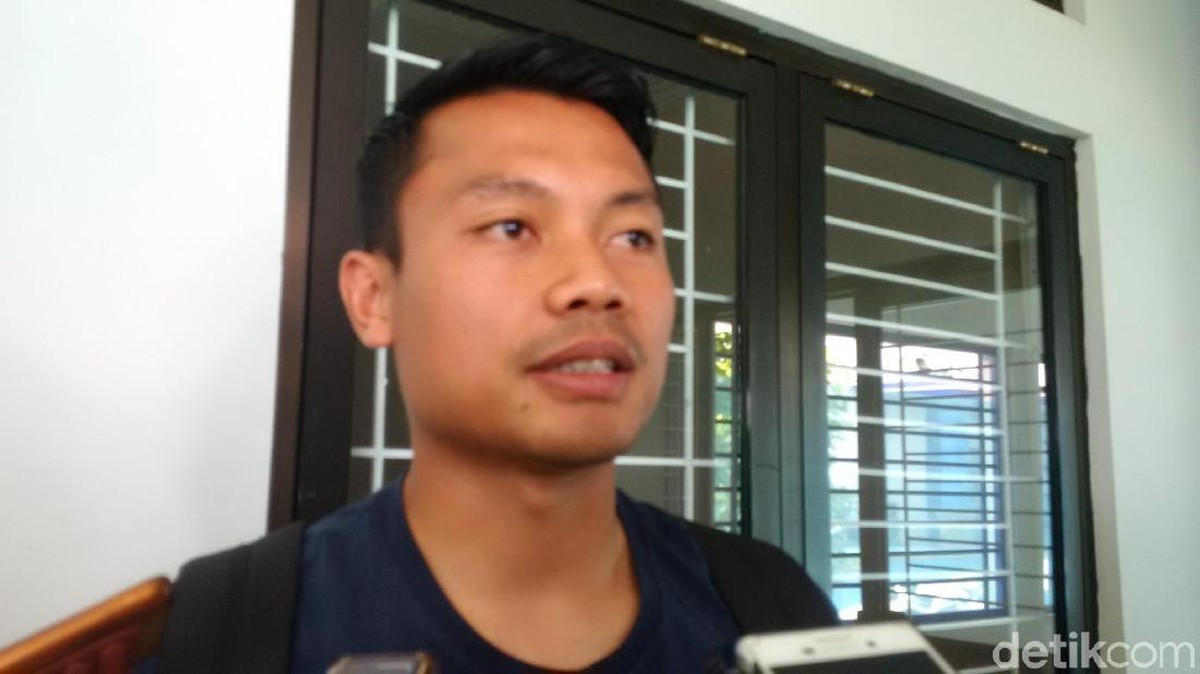 Pemain Persib Bandung, Dedi Kusnandar, ingin revans ke Persela Lamongan. (Foto: detikcom/Mochamad Solehudin)