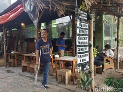 Beginilah Semangat Arif Setyo yang Tak Pernah Padam dengan Kaki Satu