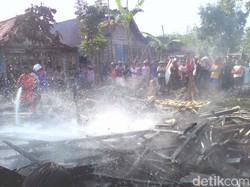 Rumah Anggota Polisi Terbakar di Blora, Sapi Ikut Terpanggang