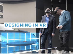 Mendesain Mobil Tak Lagi Pakai Tanah Liat, Sekarang Pakai VR