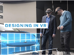 Mendesain Mobil Tak Lagi Pakai Tanah Liat, Sekarang Pakai VR