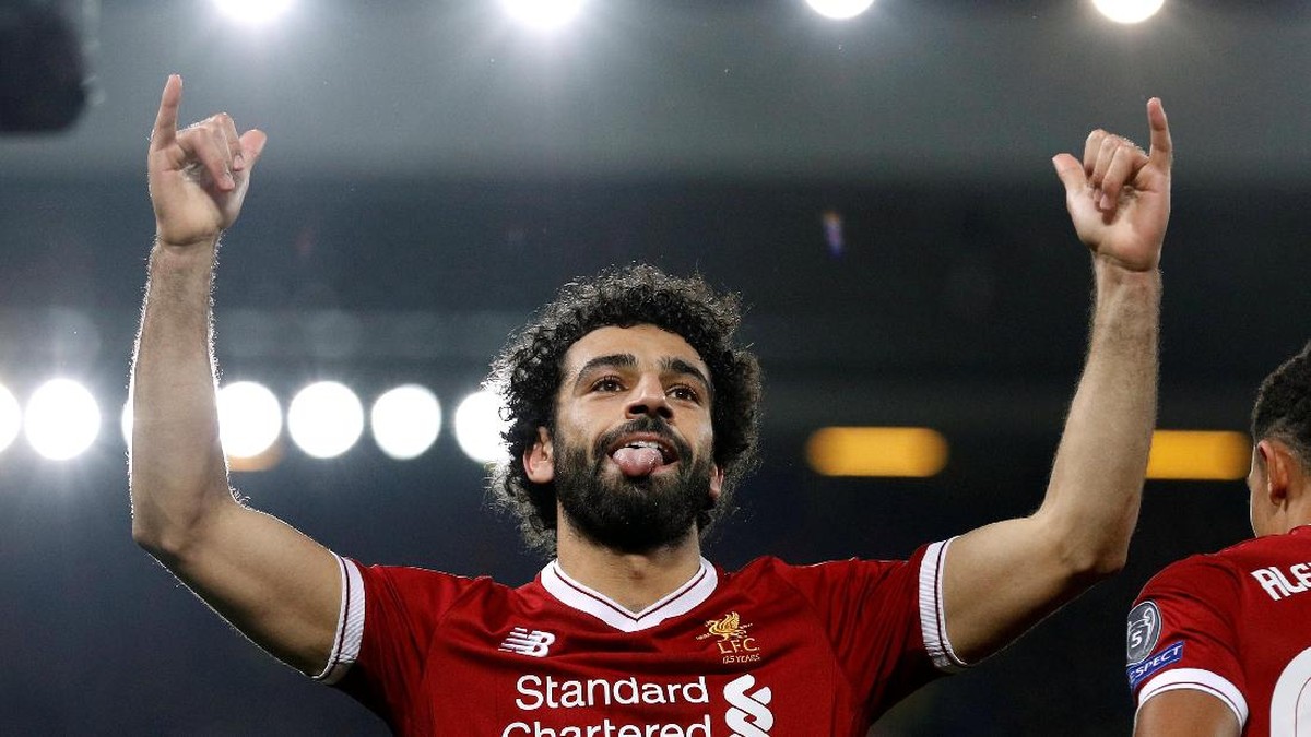 Pemain Liverpool, Mohamed Salah (Foto: Phil Noble/Reuters)