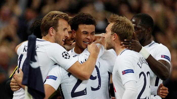 Misi Spurs Tandai Naik Level dengan Jadi Juara Grup