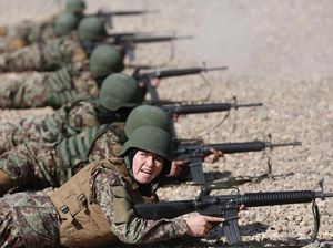 Seperti Ini Latihannya Tentara Perempuan di Afghanistan