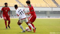 Dalam pertandingan ini Timnas Indonesia membobol gawang lawan dengan skor 5-0. Egy Maulana Vikri mencatatkan tiga gol. Sementara dua gol lainnya dicetak oleh Saddil dan Hanis Saghara Putra. Pool/PSSI.