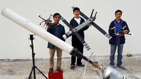 Ini Dia Pesawat Lipat Rancangan Mahasiswa ITB