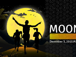 Bintan Moon Run, Sensasi Lari Malam Hari Diterangi Cahaya Bulan