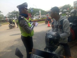 2 Hari Operasi Zebra di Tangsel, Polisi Tilang 316 Kendaraan
