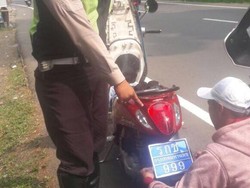 Polisi Amankan 5 Motor Berpelat Thailand Saat Operasi Zebra di Bogor