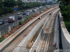 Begini Cara Adhi Karya Kejar Target Pekerjaan LRT Jabodebek