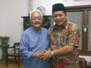 Ferry Juliantono Temui Tokoh PPP Jateng Mudrik Sangidu