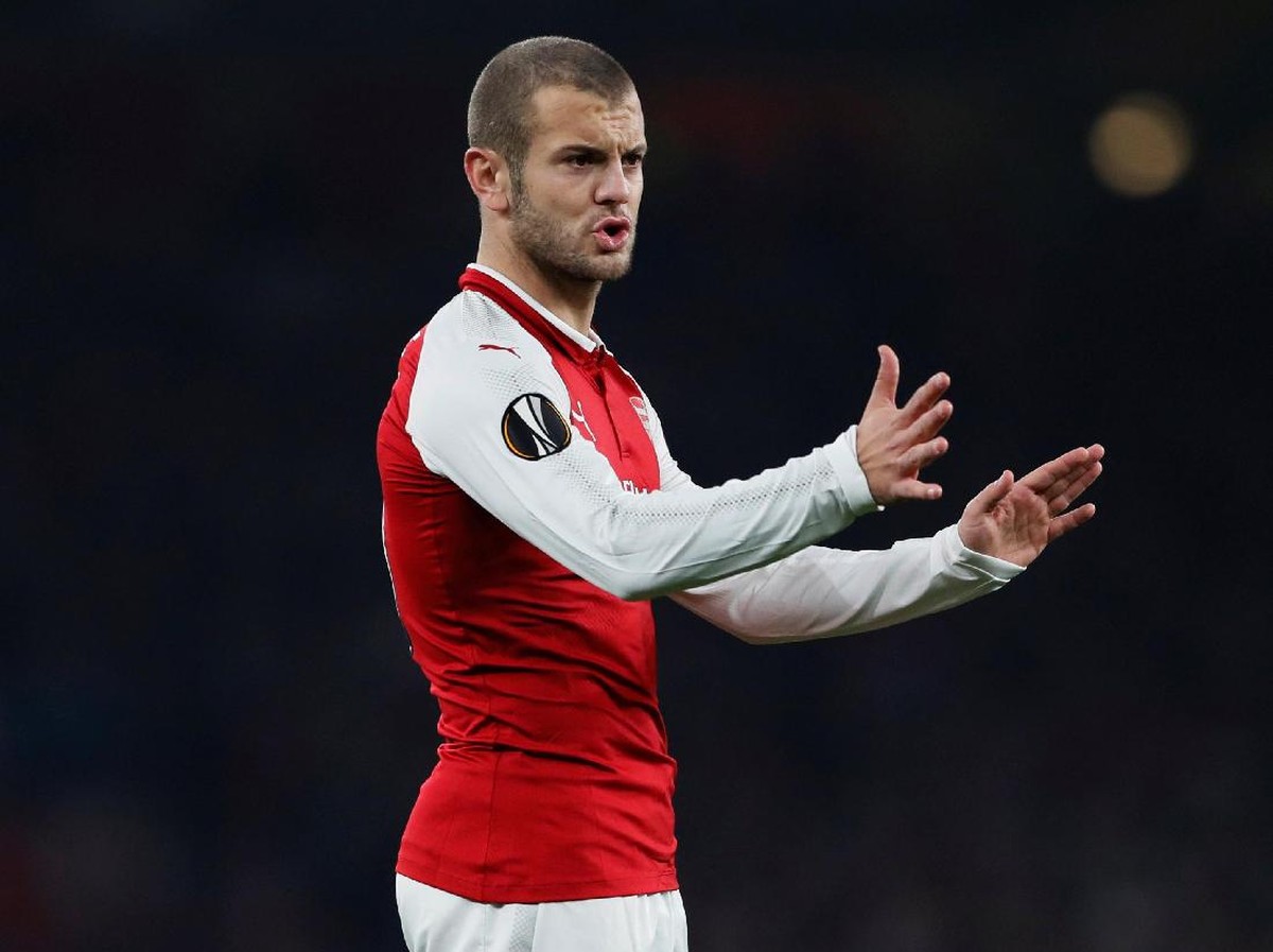 Jack Wilshere bersama Arsenal musim ini. (Foto: David Klein/Reuters)