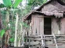 Gubuk Nenek Renta di Sulawesi Tenggara Dibedah Rumah Tentara