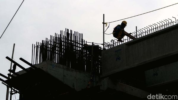 Kondisi Terkini Proyek LRT Kelapa Gading-Velodrome