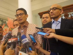 Bertemu Dubes Singapura, Sandi Bahas Perumahan hingga Smart City