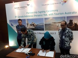 Langkah Garuda Indonesia Gaet Wisatawan Australia