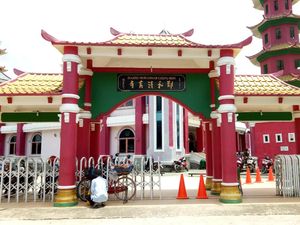 Mirip Kelenteng, Masjid Cheng Ho Simbol Toleransi Warga Sumsel Mirip Kelenteng, Masjid Cheng Ho Simbol Toleransi Warga Sumsel
