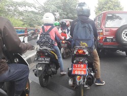 5 Sepeda Motor Berpelat Thailand di Bogor Terjaring Operasi Zebra