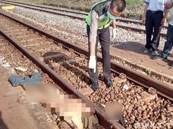 Geger Sesosok Mayat Pria Ditemukan di Rel, Begini Kondisinya