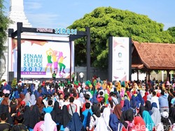 Warga Kenalkan Senam I Love Banyuwangi di Festival Senam Kreasi