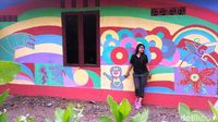 Foto: Kampung Pelangi yang Cantik di Jawa Tengah
