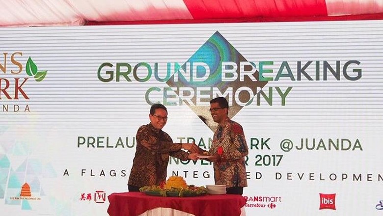 Trans Park Bekasi Sudah Mulai Dibangun