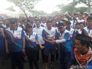 Sandiaga Hadiri CT ARSA Foundation Charity Fun Run di BSD