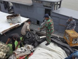 Penyelundupan 50 Bal Kain dari Malaysia Ditangkap di Perairan Sumut