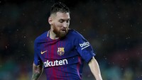 2. Lionel Messi (30 tahun). Pemain Argentina yang membela klub Barcelona ini meraih 670 poin dari para jurnalis sepakbola di Eropa dan menjadi runner-up Ballon dOr 2017. (Foto: Gonzalo Arroyo Moreno/Getty Images)