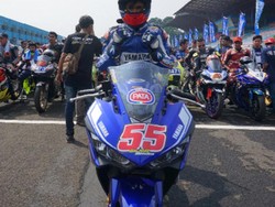 Galang Hendra Pimpin Victory Lap di Yamaha Sunday Race Seri 4