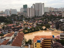 Banjir Bandang Landa Penang Malaysia, 2 Lansia Meninggal