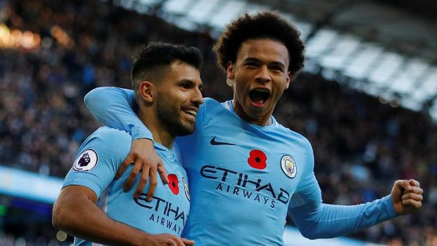Lini serang Man City dan Liverpool sama-sama produktif.