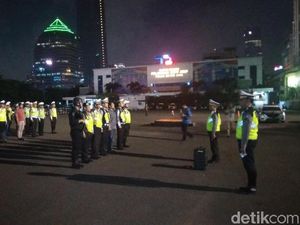 Dirlantas Polda Metro Pimpin Apel Operasi Zebra Malam Ini