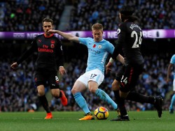 City Ungguli Arsenal di Babak Pertama