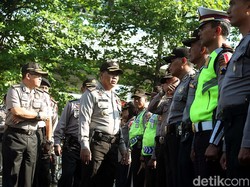 3.669 Polisi Gelar Apel, Siap Amankan Nikahan Kahiyang-Bobby