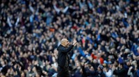 Kemenangan ini memperpanjang laju tak terkalahkan City. Dari 11 pekan, memetik 10 kemenangan dan cuma sekali tertahan yakni saat diimbangi Everton. (Foto: Phil Noble/ REUTERS)