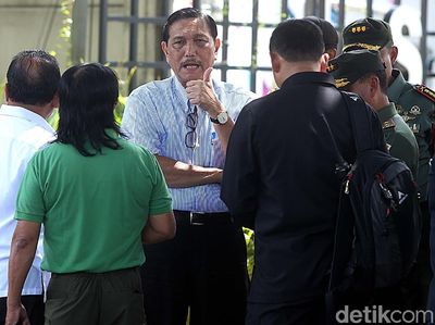Luhut Pantau Gladi Resik Pernikahan Kahiyang-Bobby