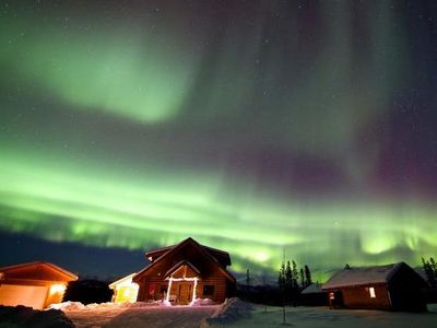 Foto: Greget! 7 Hotel Ini Pemandangannya Langit Aurora