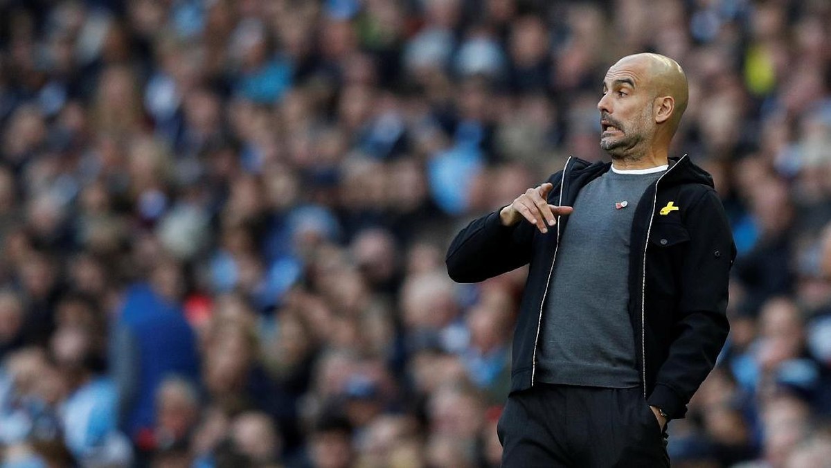 Manajer Manchester City, Josep Guardiola (Foto: Phil Noble/Reuters)
