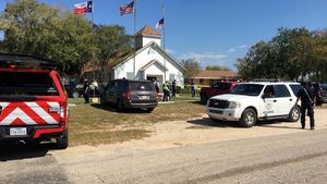 Suasana Gereja di Texas Pasca Penembakan Massal