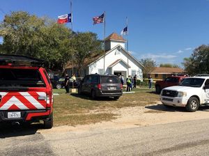 Suasana Gereja di Texas Pasca Penembakan Massal
