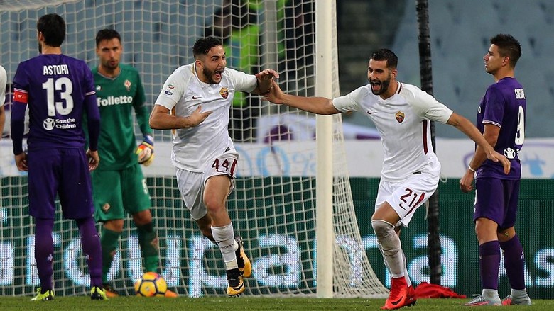 Roma Bikin Rekor Usai Menang di Markas Fiorentina Roma Bikin Rekor Usai Menang di Markas Fiorentina