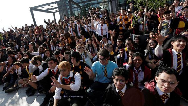 Fans Harry Potter di Meksiko Pecahkan Rekor Dunia