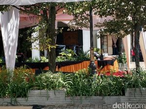 Luhut dan Pratikno Pantau Geladi Resik Pernikahan Kahiyang-Bobby