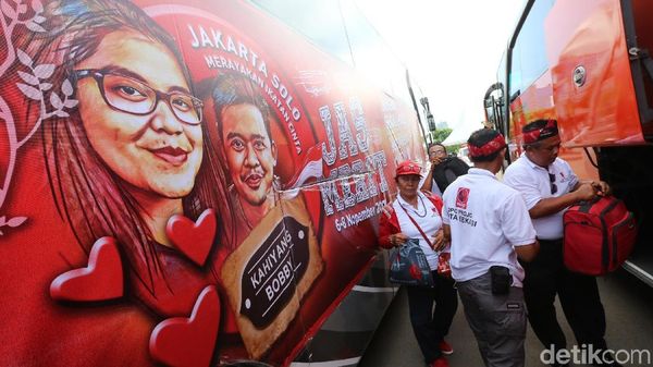 1.200 Relawan Projo Jas Merit ke Pernikahan Kahiyang-Bobby