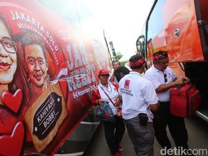 1.200 Relawan Projo Jas Merit ke Pernikahan Kahiyang-Bobby