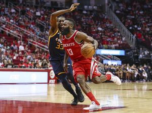 Harden Cetak 56 Poin, Rockets Atasi Jazz Harden Cetak 56 Poin, Rockets Atasi Jazz