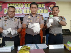 Operasi Zebra, Polres Banyuasin Amankan 1 Kg Sabu dari Wanita Ini